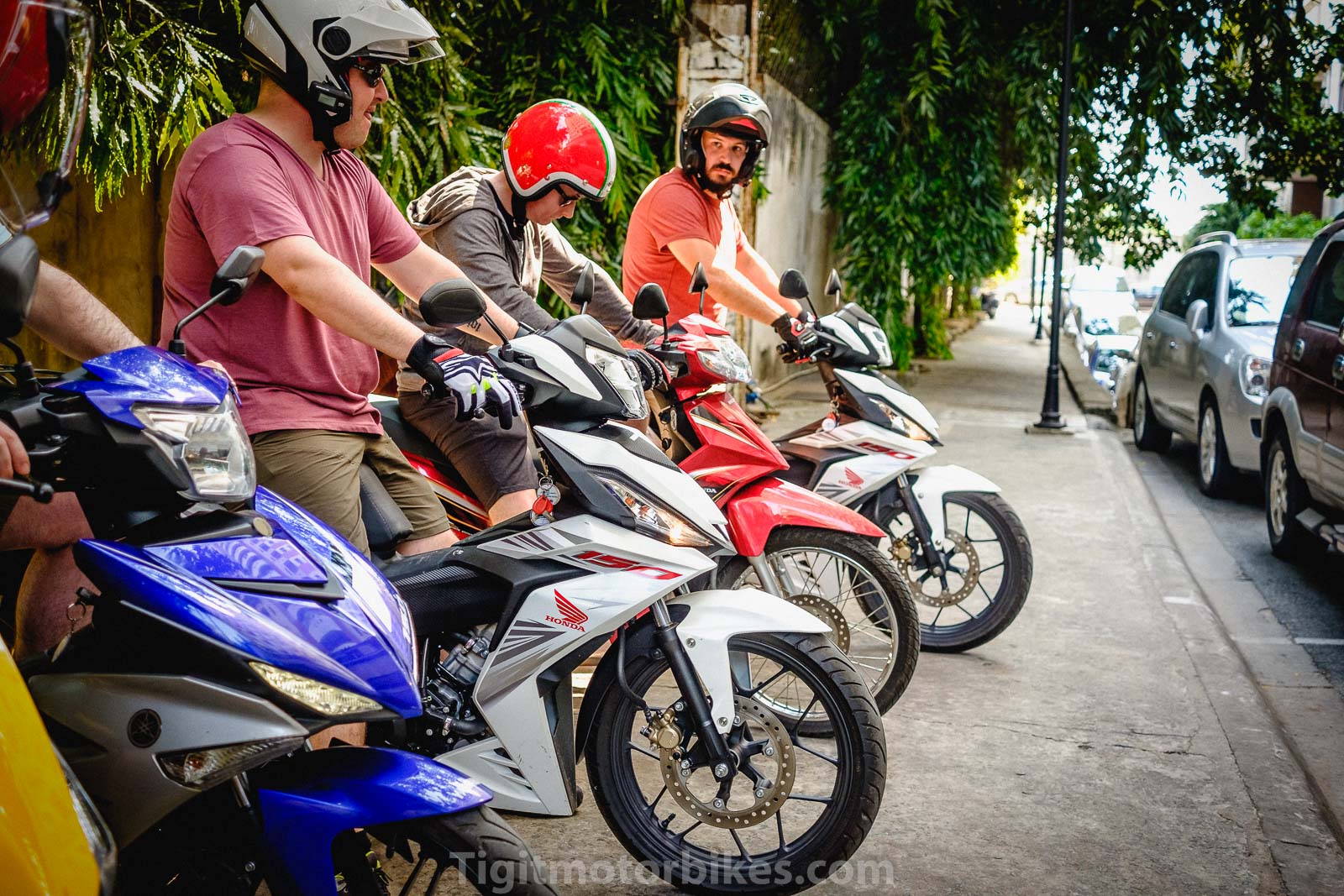 Long distance travel Vietnam Scooter