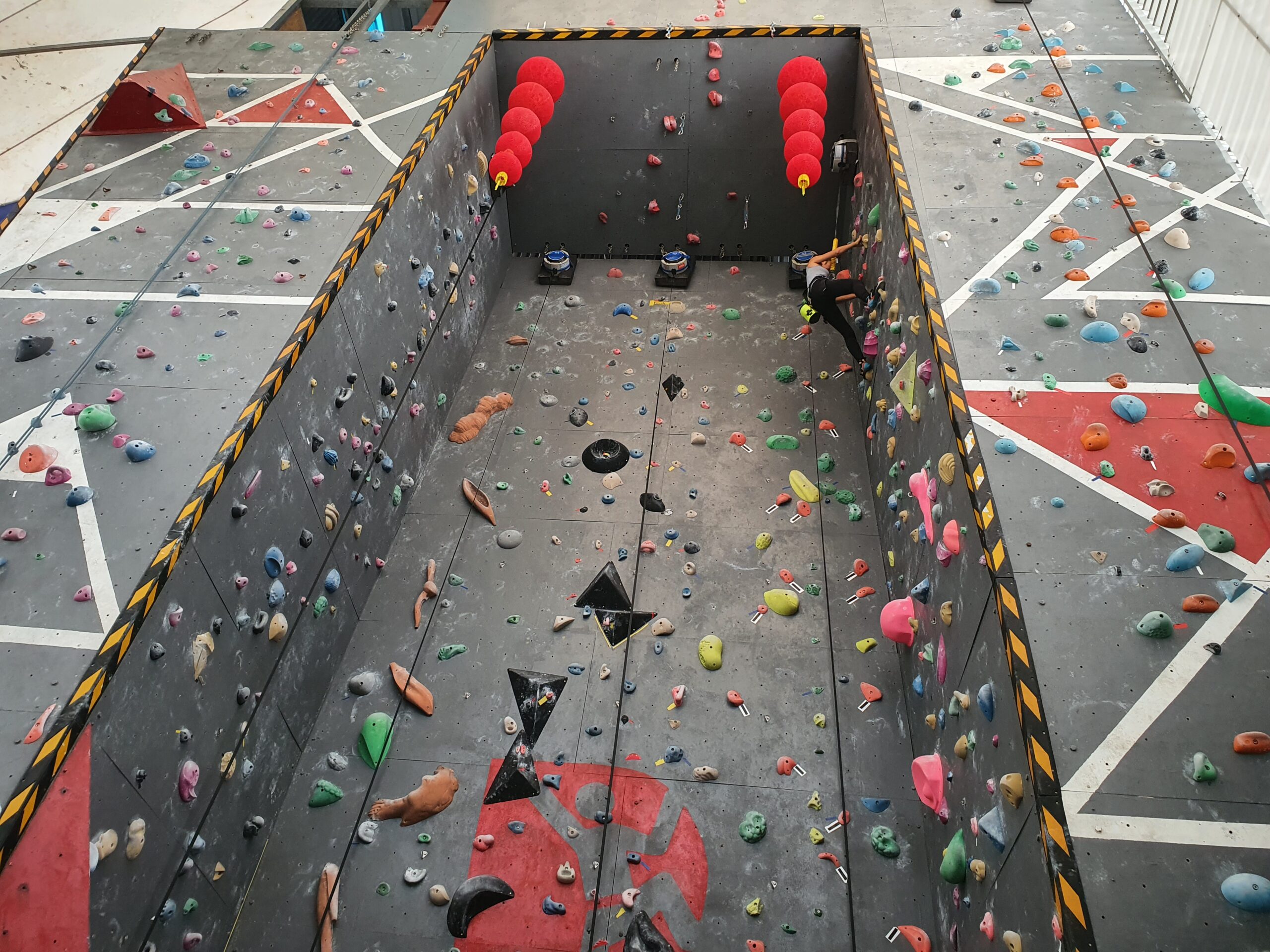 Climbing at Saigon Outcast
