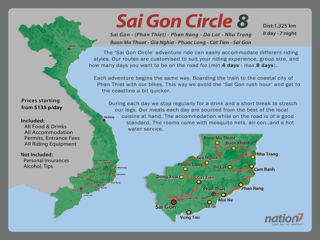 Saigon Circle 8 days