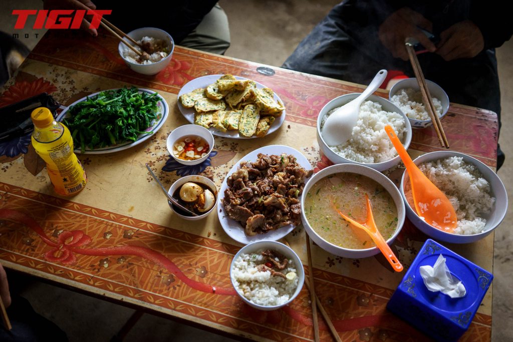 small countryside eatery in Vietnam