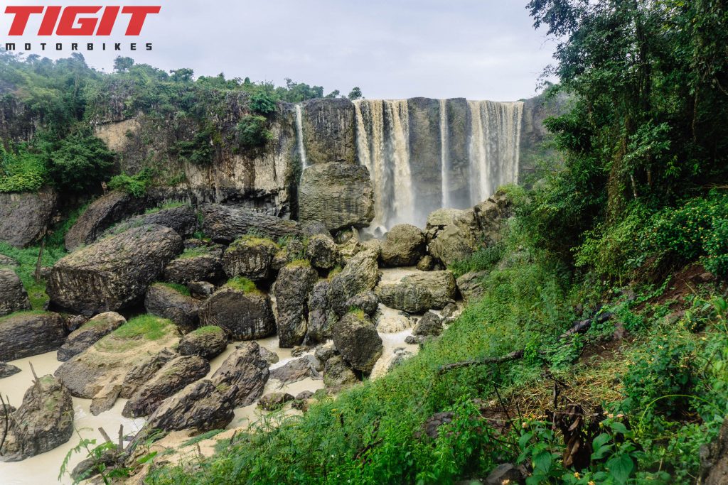 Bai Dai Waterfall from a distance