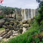 Bai Dai Waterfall from a distance