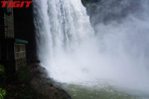 Powerful Dambri Waterfall