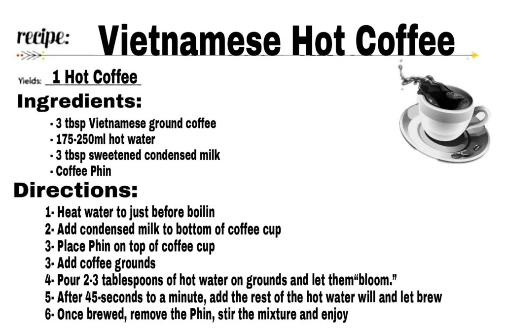 Vietnamese Hot Coffee Recipe