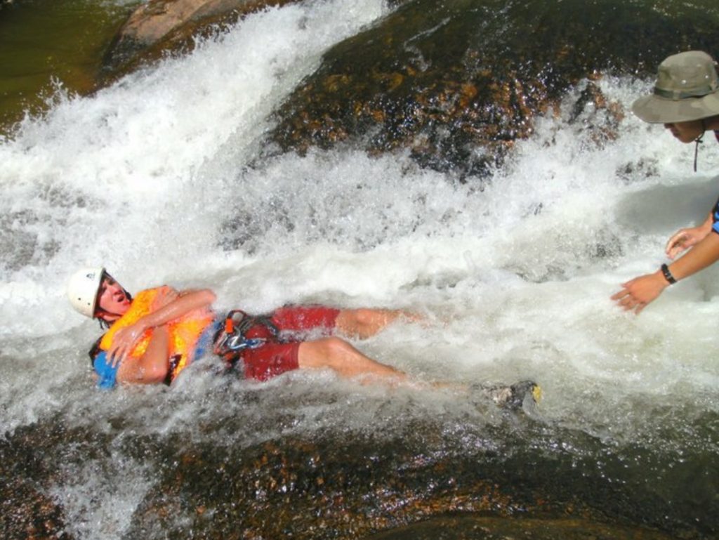 Dalat Canyoning Waterslide