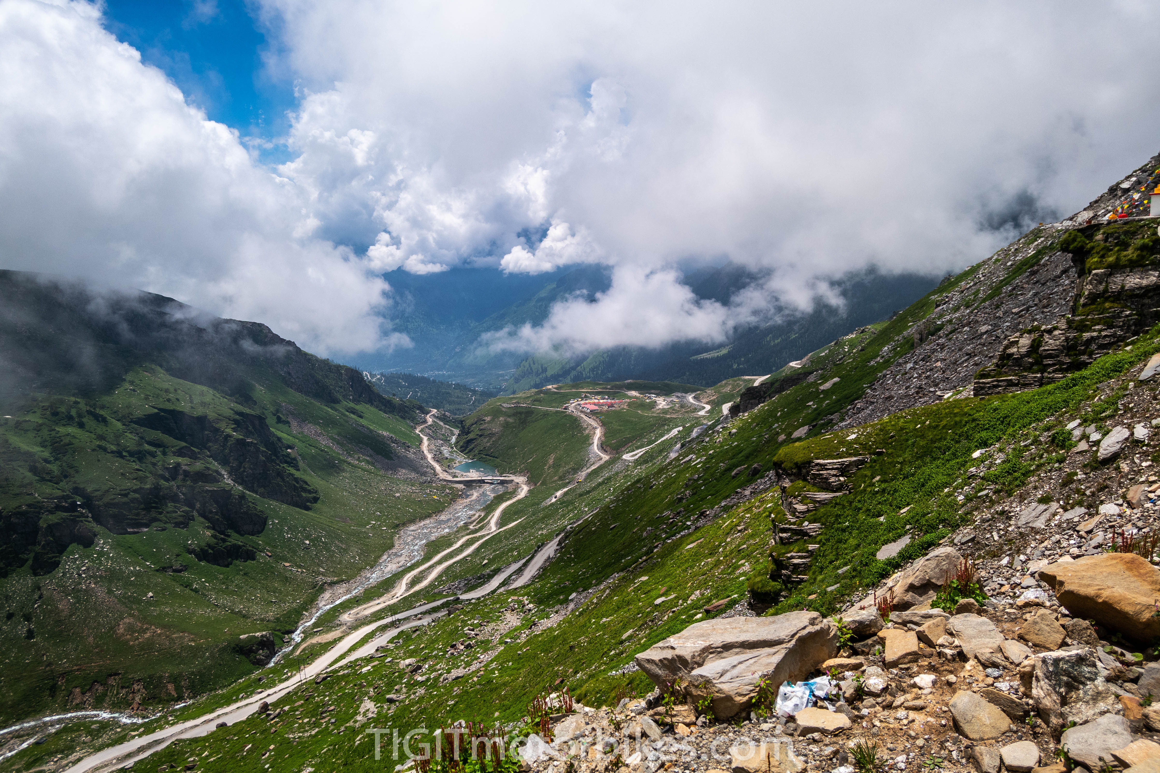 Mountain roads and hairpins
