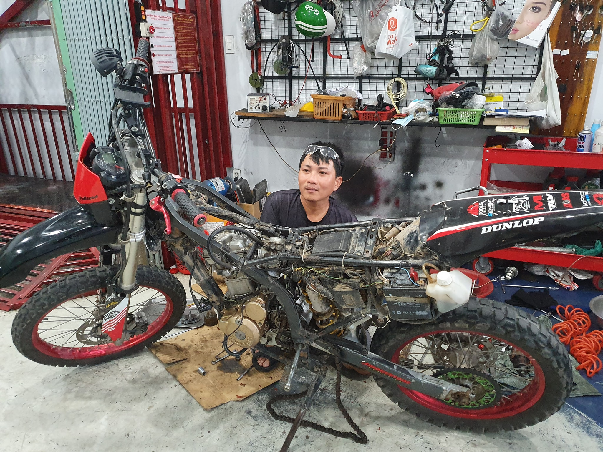 Vietnamese mechanic
