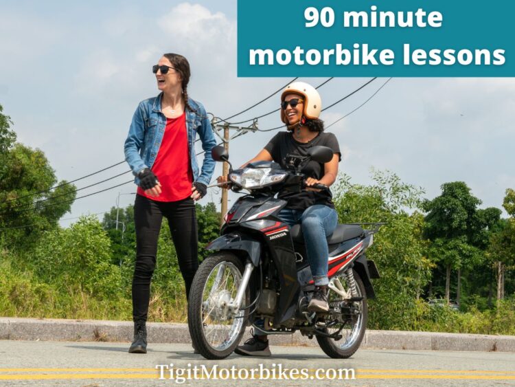 90 minute motorbike lessons for the traveler coming to Vietnam