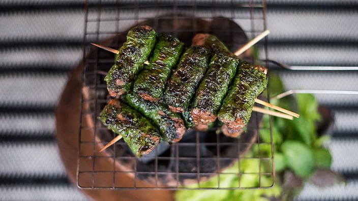 Beef and betel leaf