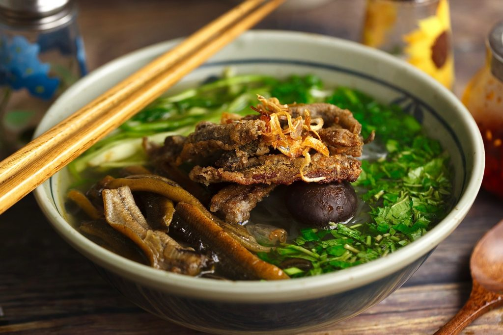 Eel noodle soup Eel noodle soup
