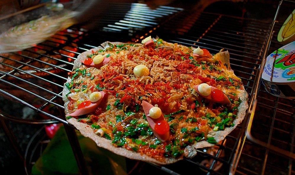 Vietnamese pizza Vietnamese pizza