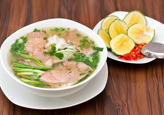 Pho beef noodles