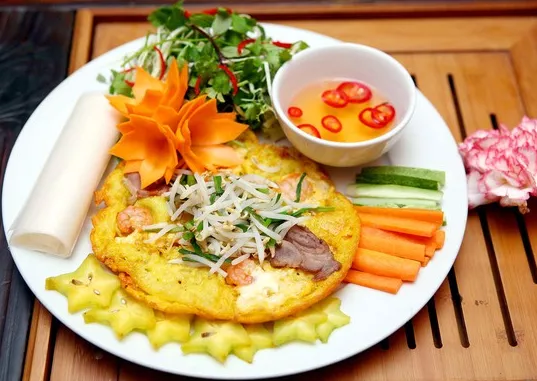 Savoury pancake