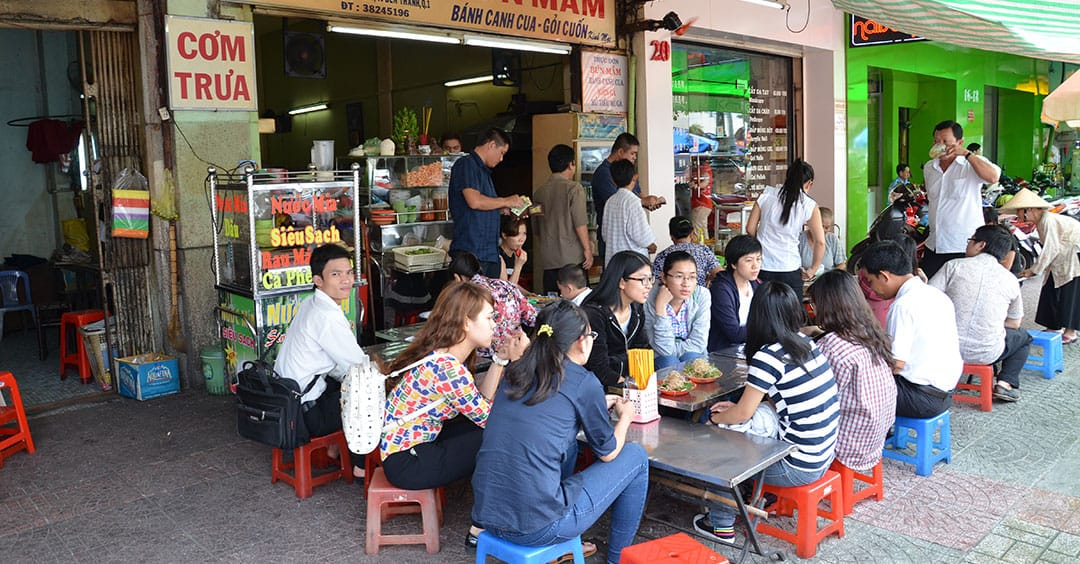 Vietnam lunch