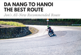 Danang to Hanoi the best route