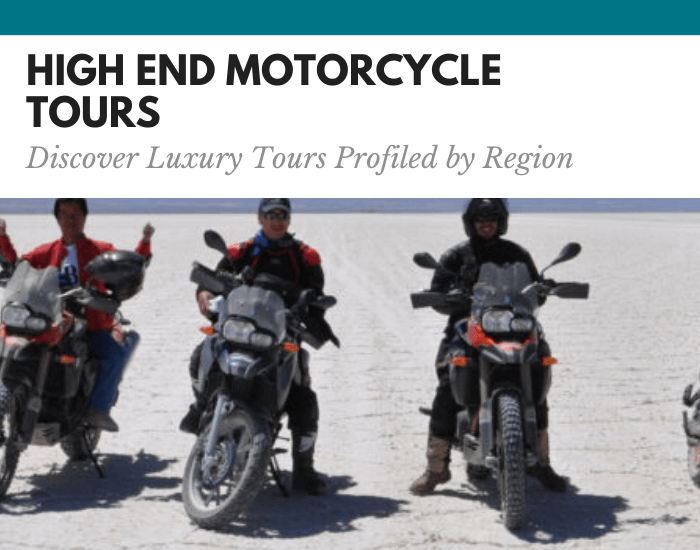 High End Motorcycle Tours By Region