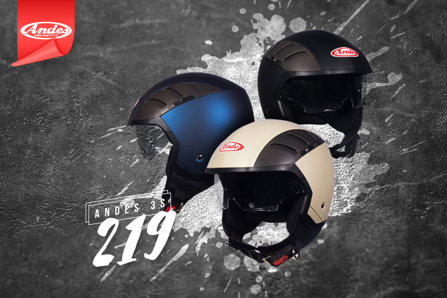 Mũ bảo hiểm Andes 3S 219