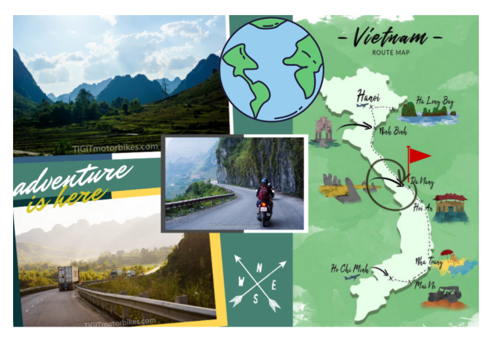 Vietnam Adventure Map